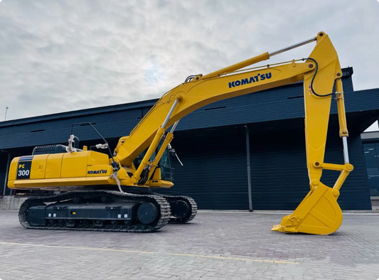 Used Komatsu PC300-7 Excavator for Sale front working view for sale