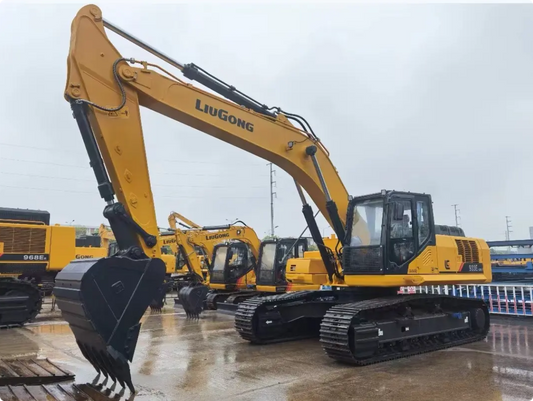 Used Liugong 933E Excavator for Sale front working view for sale