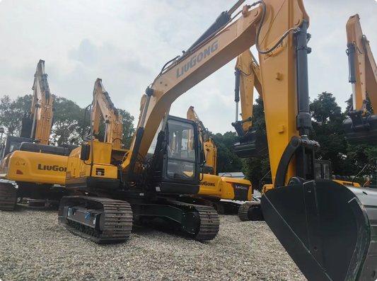 Used Liugong 913E Excavator for Sale front working view for sale