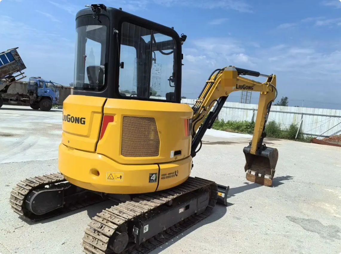 Used Liugong 9035E Excavator for Sale rear view for sale