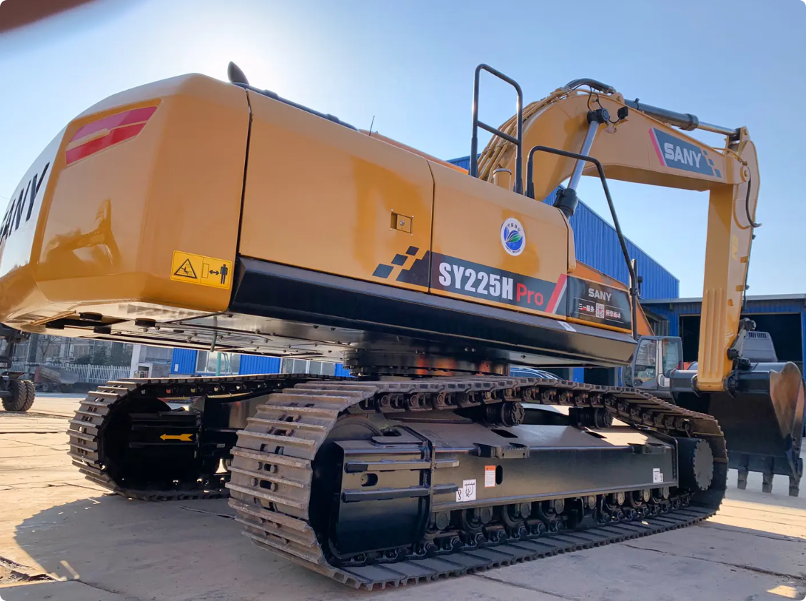 Used SANY SY225H PRO crawler excavator real inventory view 5