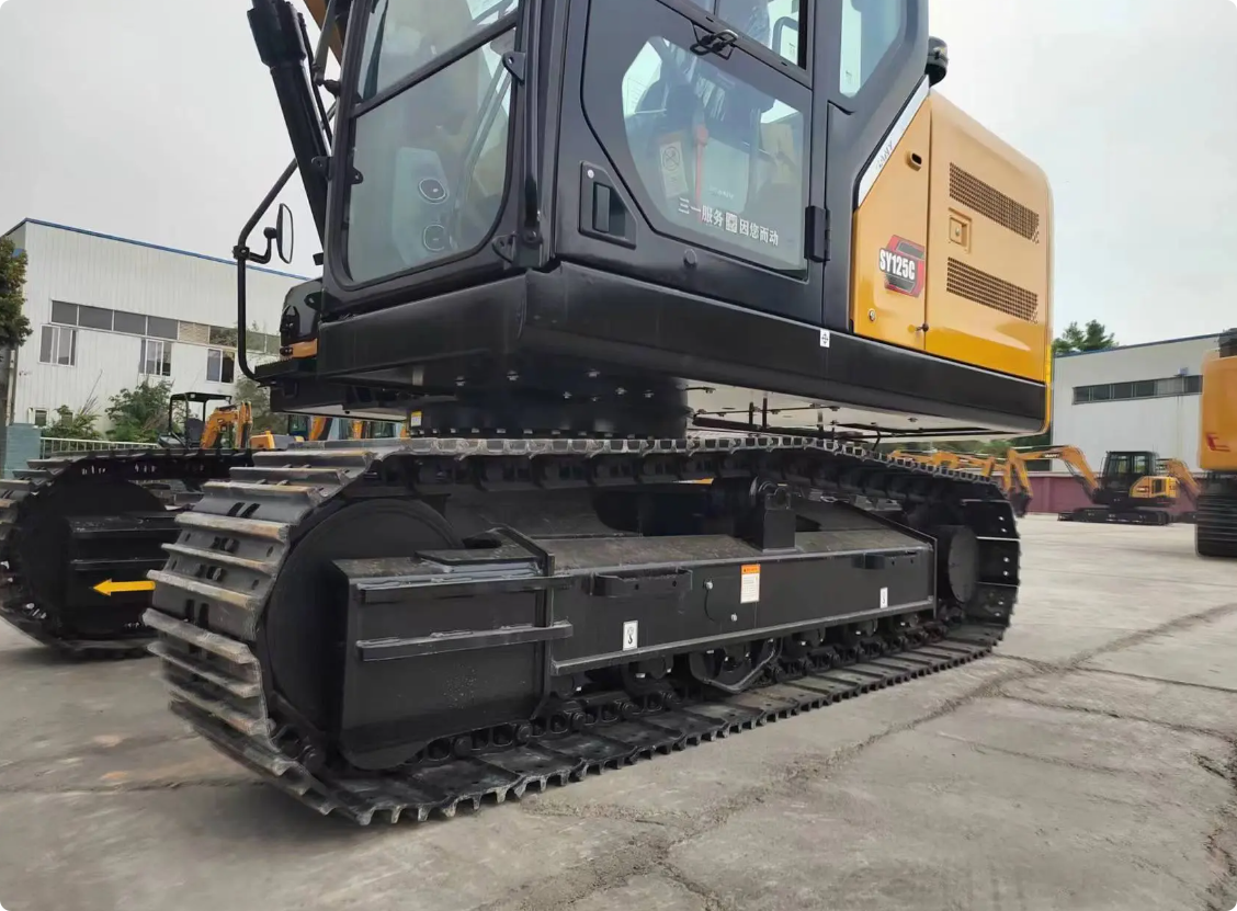 Used Sany SY125C Excavator for Sale bucket and boom detail for sale