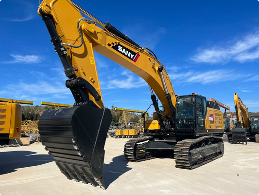 Used Sany SY550H Excavator for Sale front working view for sale