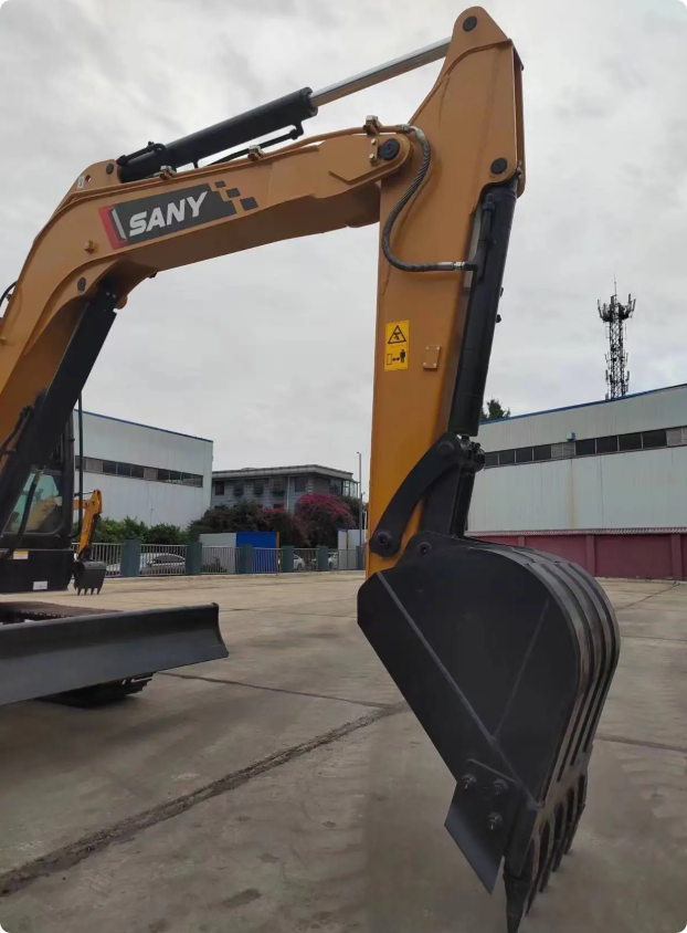 Used Sany 55U Excavator for Sale rear view for sale
