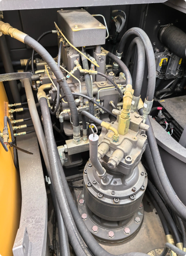 Used Volvo EC220D Excavator for Sale bucket and boom detail for sale