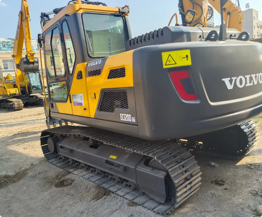 Used Volvo EC120D Excavator for Sale front working view for sale