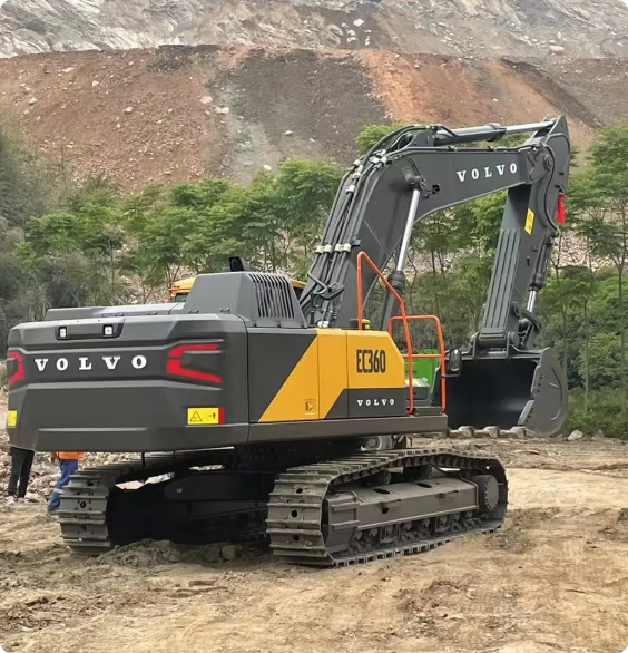 Used Volvo EC360BLC Excavator for Sale front working view for sale