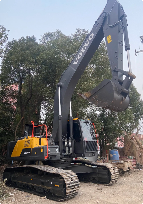 Used Volvo EC290 Excavator for Sale front working view for sale