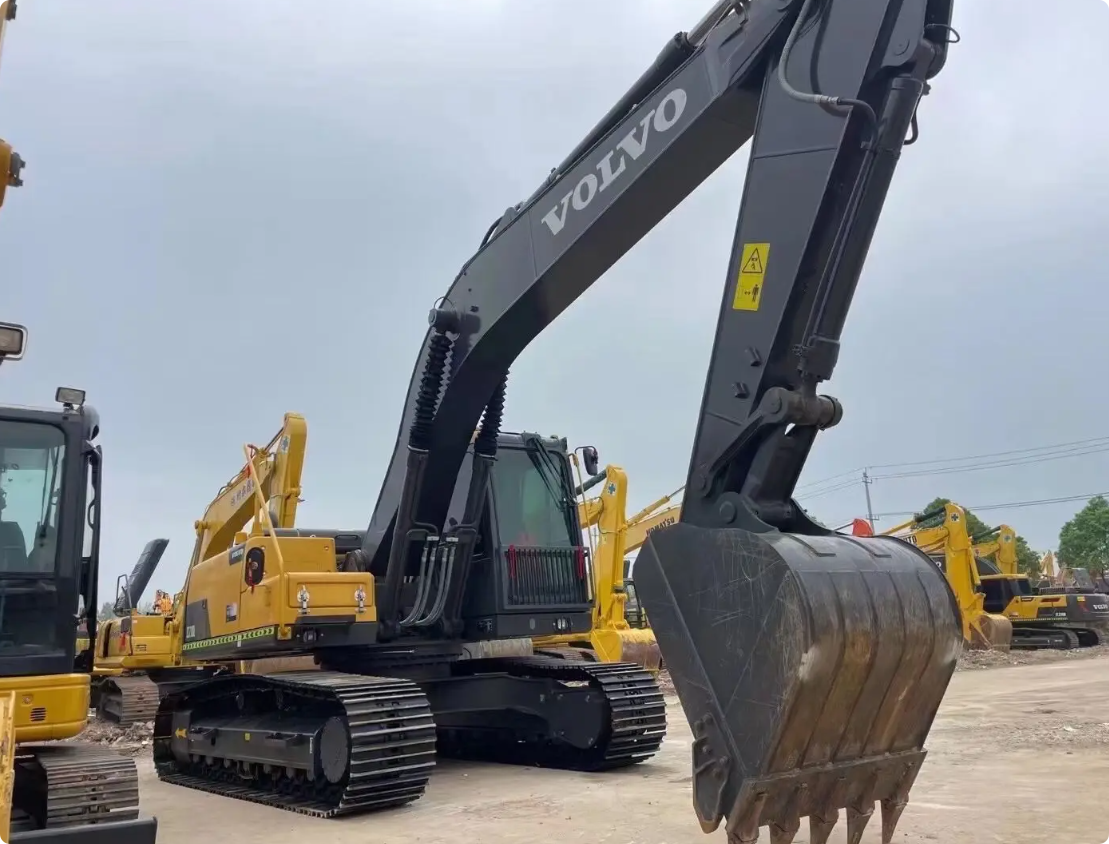 Used Volvo EC210 Excavator for Sale front working view for sale