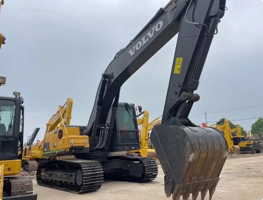Used Volvo EC210 Excavator for Sale front working view for sale