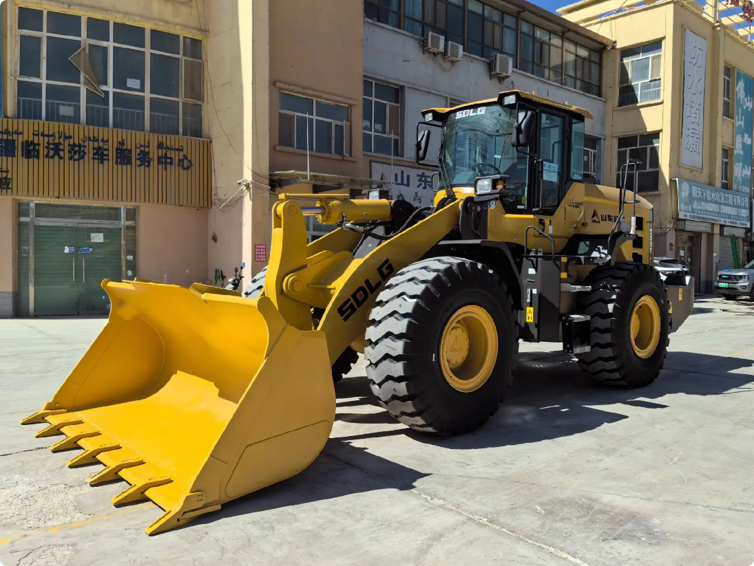 Used Sdlg L955H Wheel Loader for Sale front working view for sale