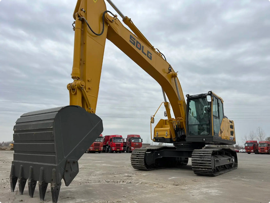 Used Sdlg E6225H Excavator for Sale front working view for sale