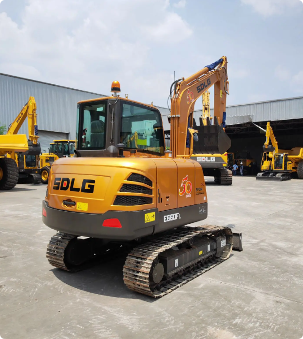 Used Sdlg E660FL Excavator for Sale operator cabin for sale
