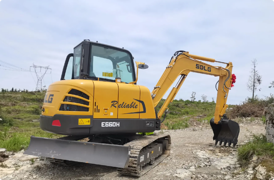 Used SDLG LG660 Crawler Excavator for Sale | SDLG LG660 Price detail photo 3