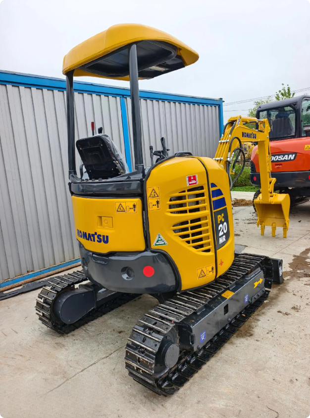 Excavadora de cadenas Komatsu PC20MR usada en venta | Precio Komatsu PC20MR foto de detalle 4