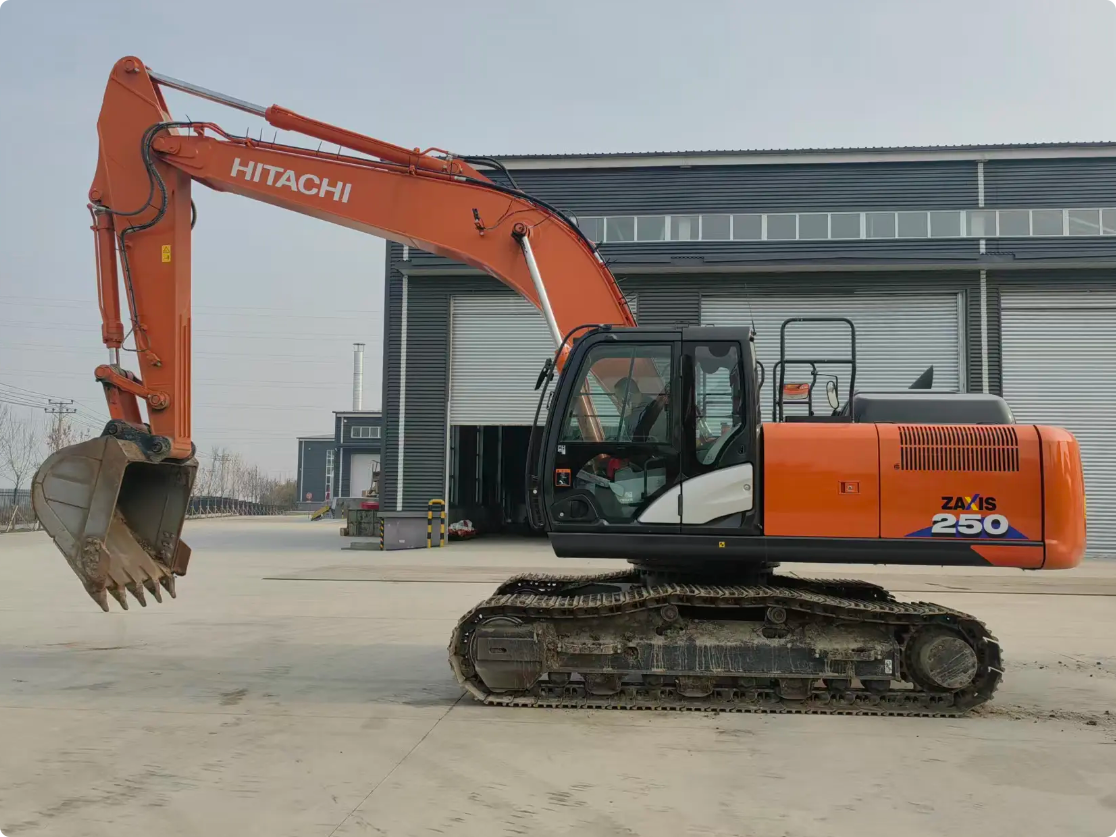 Used Hitachi ZX250 Excavator for Sale front working view for sale