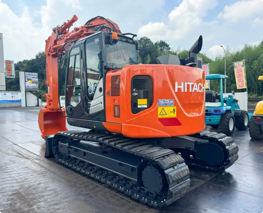 Used Hitachi ZX135 Excavator for Sale front working view for sale