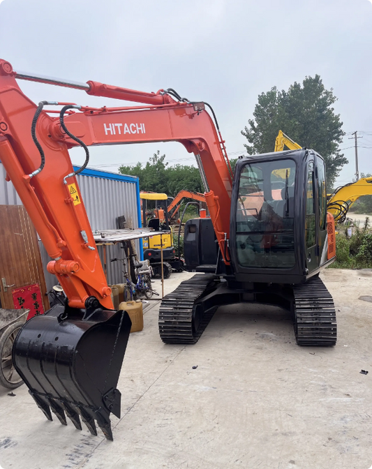 Used Hitachi ZX70 Excavator for Sale front working view for sale