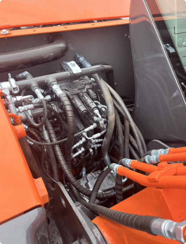 Used Hitachi ZX70 Excavator for Sale operator cabin for sale