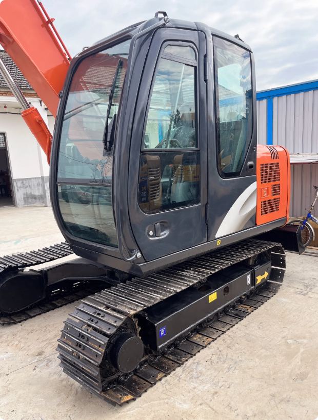 Used Hitachi ZX70 Excavator for Sale jobsite inventory photo for sale