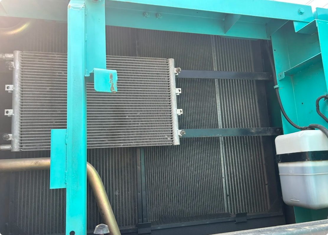 Used Kobelco SK330-10 Excavator for Sale engine and hydraulic area for sale