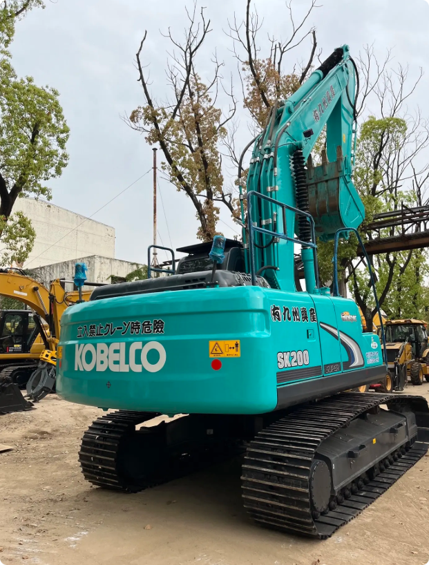 Used Kobelco SK200-8 Excavator for Sale bucket and boom detail for sale