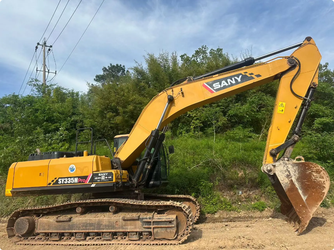 Used SANY SY335H PRO Crawler Excavator for Sale - real inventory photo 3