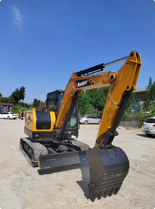 Used SANY SY55C Crawler Excavator for Sale - real inventory photo 2