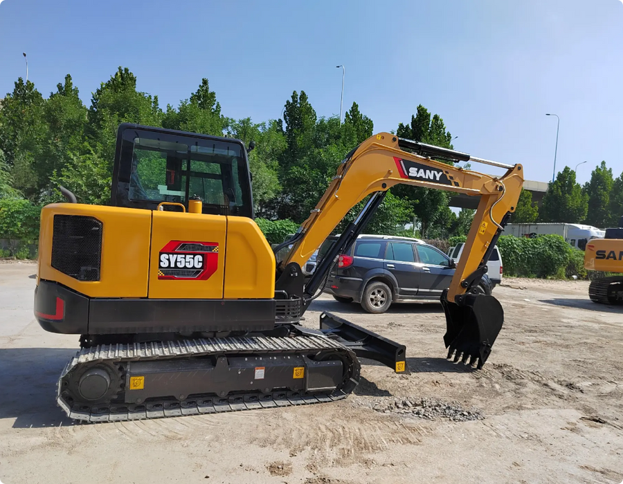 Used SANY SY55C Crawler Excavator for Sale | SANY SY55C Price detail photo 4