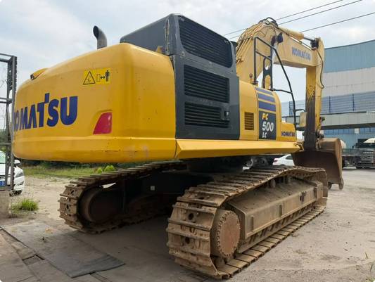 Used Komatsu PC500LC-10M0 crawler excavator real inventory view 2