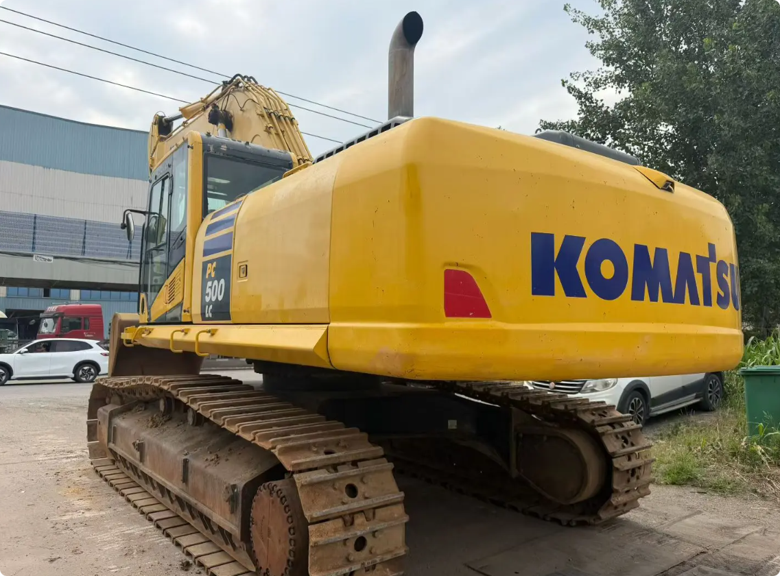 Used Komatsu PC500LC-10M0 crawler excavator real inventory view 3