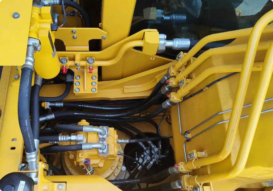 Used Komatsu PC550LC-11M0 crawler excavator real inventory view 7