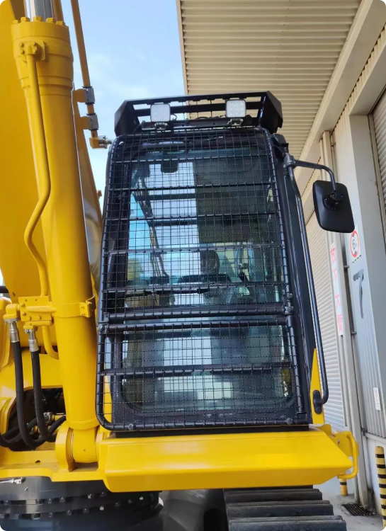 Used Komatsu PC550LC-11M0 crawler excavator real inventory view 4