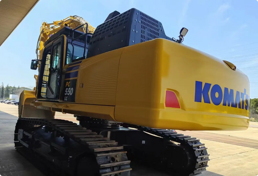 Used Komatsu PC550LC-11M0 crawler excavator real inventory view 2