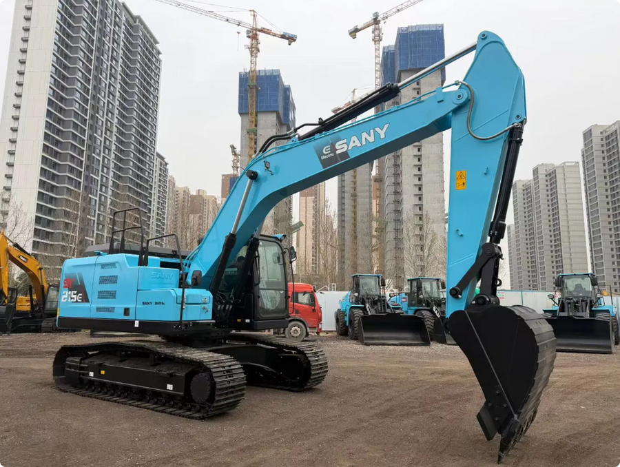 Excavadora de cadenas SANY SY215E usada en venta | Precio SANY SY215E foto de detalle 3