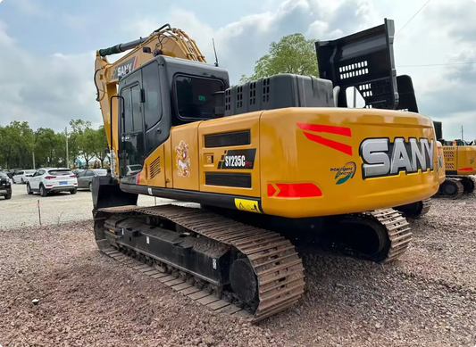 Used SANY SY235C PRO crawler excavator real inventory view 2