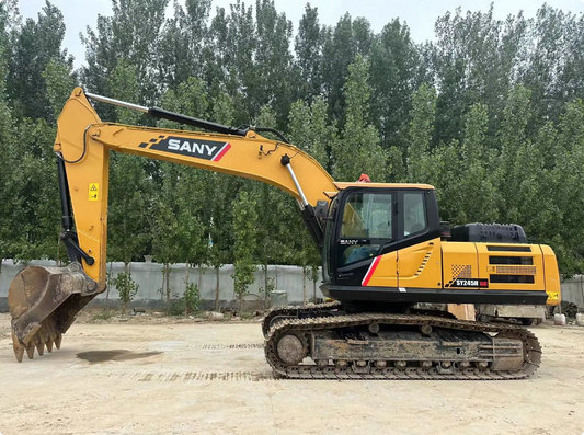 Used SANY SY245H SIC crawler excavator real inventory view 1