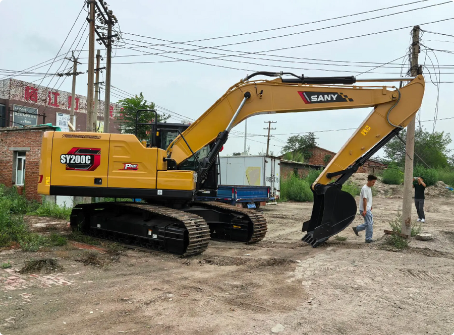 Excavadora de cadenas SANY SY200C PRO usada en venta | Precio SANY SY200C PRO foto de detalle 3