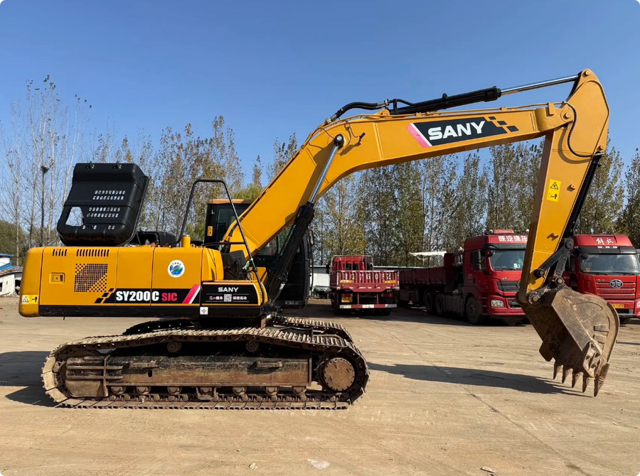 Excavadora de cadenas SANY SY200C SIC usada en venta | Precio SANY SY200C SIC foto de detalle 2