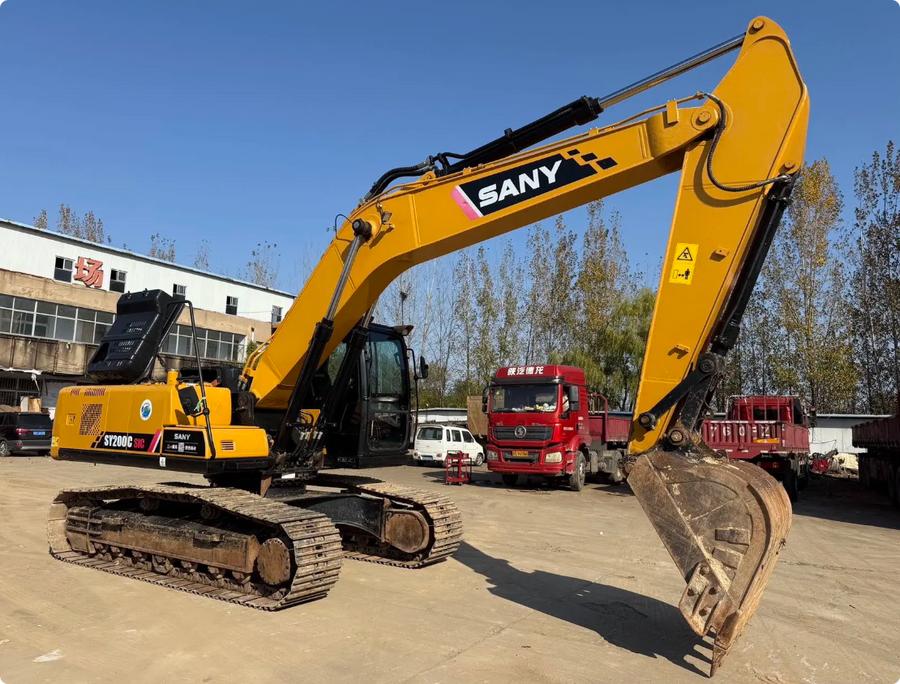 Excavadora de cadenas SANY SY200C SIC usada en venta | Precio SANY SY200C SIC foto de detalle 4