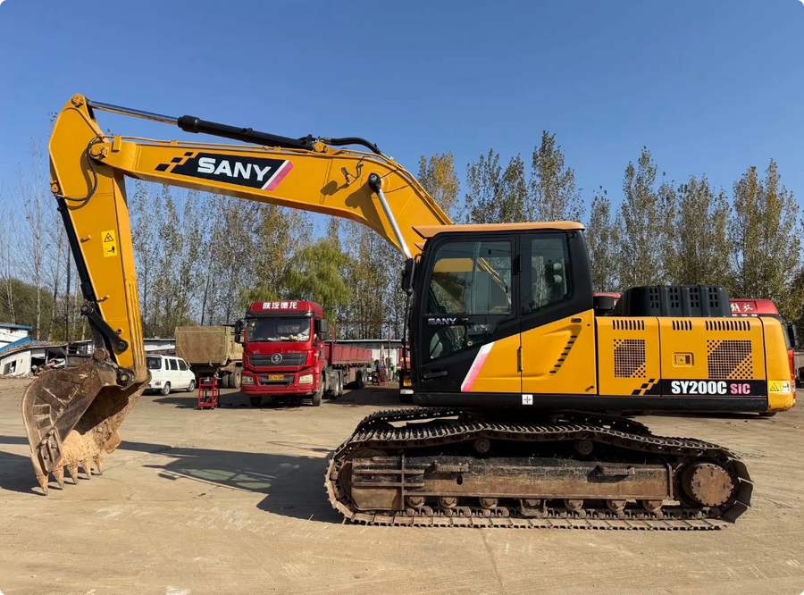 Excavadora de cadenas SANY SY200C SIC usada en venta | Precio SANY SY200C SIC foto de detalle 3