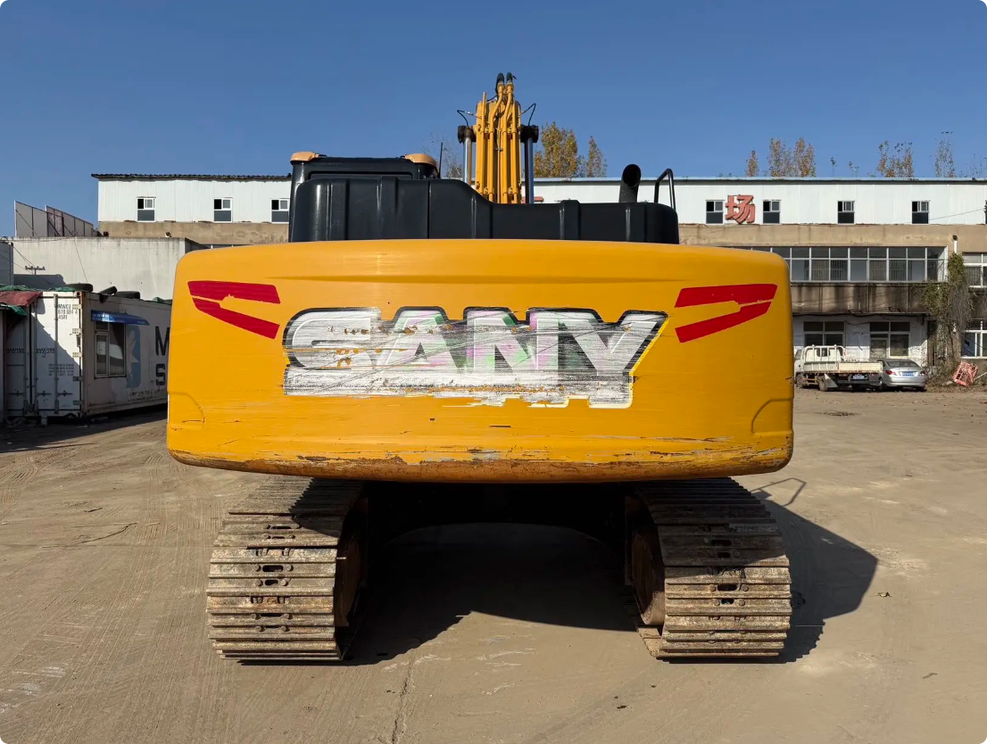 Used SANY SY200C SIC crawler excavator real inventory view 6