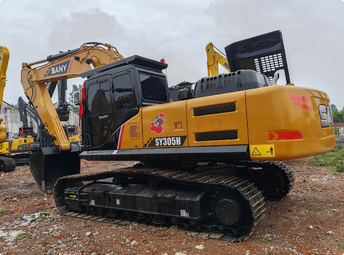 Used SANY SY305H crawler excavator real inventory view 2