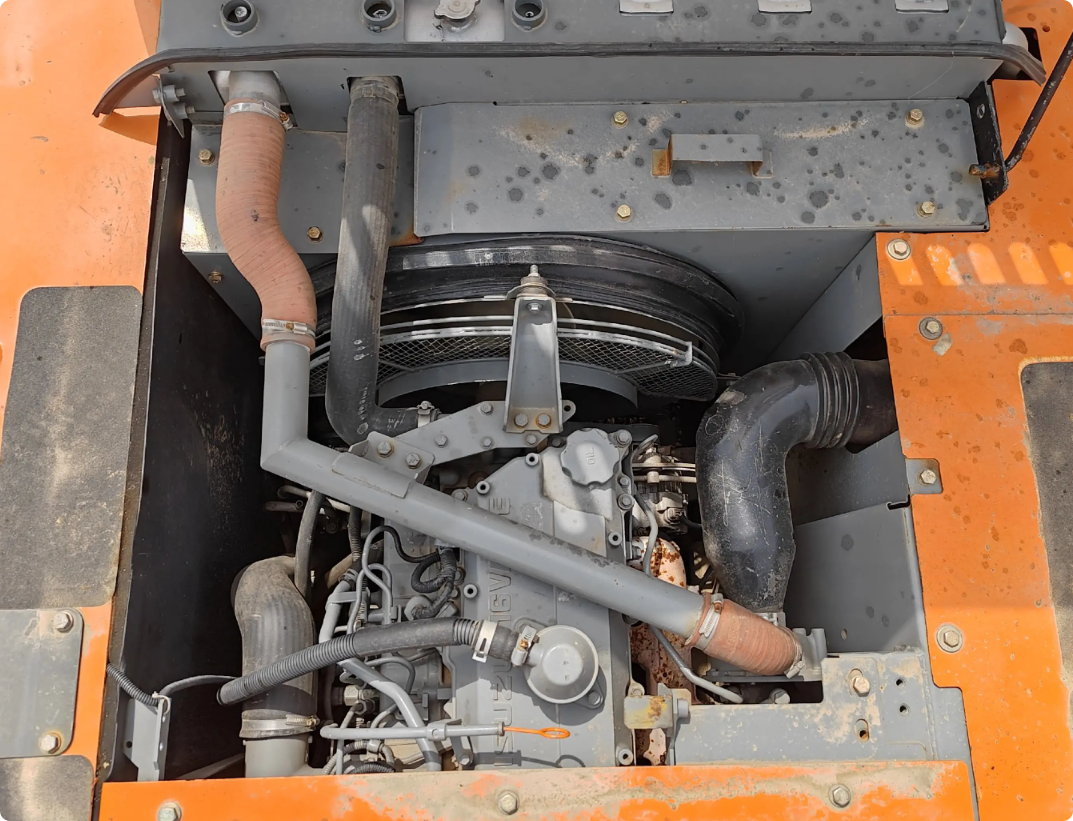 Used HITACHI ZX210LC-5A crawler excavator real inventory view 7