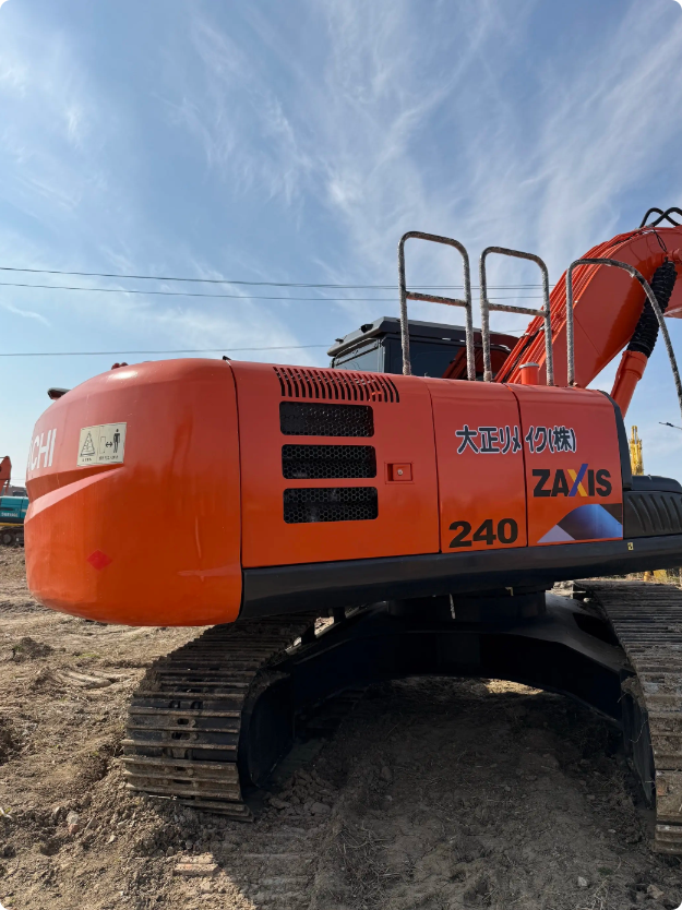 Excavadora de cadenas HITACHI ZX240-5A usada en venta | Precio HITACHI ZX240-5A foto de detalle 4