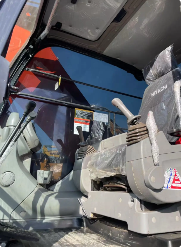 Used HITACHI ZX240-5A crawler excavator real inventory view 6