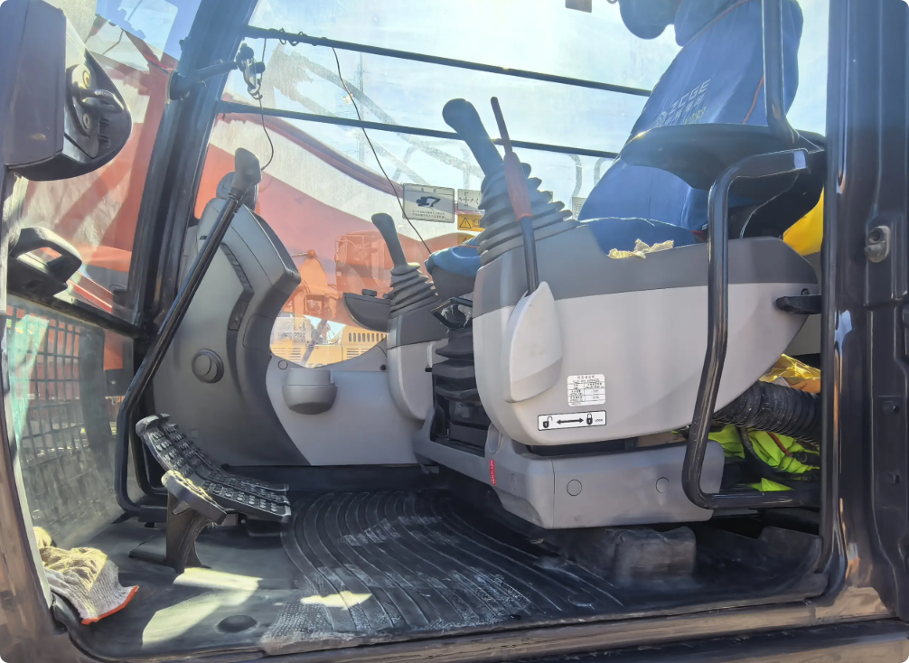 Used HITACHI ZX250-6A crawler excavator real inventory view 6