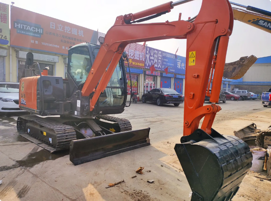 Excavadora de cadenas HITACHI ZX60C-6A usada en venta | Precio HITACHI ZX60C-6A foto de detalle 3