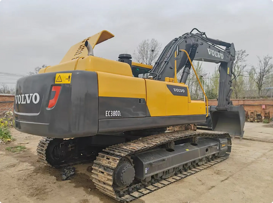 Used VOLVO EC380DL crawler excavator real inventory view 2