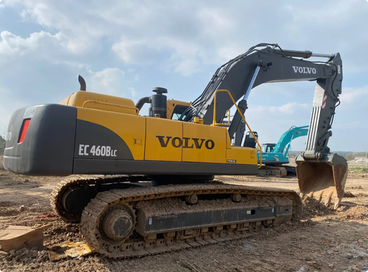 Used VOLVO EC460BLC crawler excavator real inventory view 2
